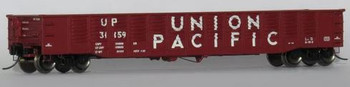 Trainworx 52'6" Corrugated Gondola - Ready to Run -- Union Pacific #2 (Boxcar Red, white) - 744-2520732