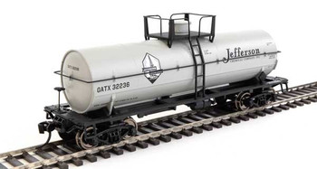 Walthers Mainline 36' Chemical Tank Car - Ready to Run -- Jefferson Chemical GATX #32236 - 910-48011