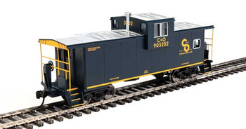 Walthers Mainline International Extended Wide-Vision Caboose - Ready to Run -- Chesapeake & Ohio #903202 - 910-8710