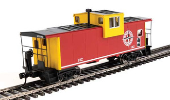 Walthers Mainline International Extended Wide-Vision Caboose - Ready to Run -- Detroit, Toledo & Ironton #142 - 910-8713