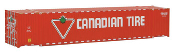 Walthers SceneMaster 53' Singamas Corrugated-Side Container - Ready to Run -- Canadian Tire (red, white, green) - 949-8514