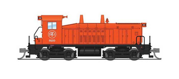 Broadway Limited EMD SW7 - Sound and DCC - Paragon4(TM) -- Detroit, Toledo & Ironton #920 (orange, black, Monogram Logo) - BLI7514