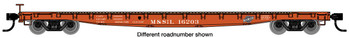 Walthers Mainline HO 53' GSC Flatcar - Ready to Run -- Minneapolis & St. Louis #16223 - 910-6619