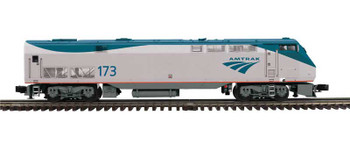 Atlas O GE P42 Genesis - 3-Rail - Proto-Sound 3.0 - Premier -- Amtrak #173 (Phase V, silver, blue, red, gray) - ATO30138045