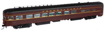 WalthersProto 85' Pullman-Standard Buffet-Lounge-Observation -- Pennsylvania Railroad (Class PO685ar, Decals; Tuscan, black; Dulux)