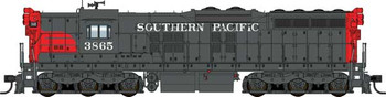 WalthersProto EMD SD9 - ESU LokSound 5 Sound & DCC -- Southern Pacific(TM) #3865; 1965 Renumbering (gray, Scarlet, white)