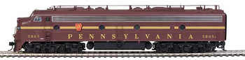 WalthersProto EMD E8A with LokSound 5 Sound & DCC -- Pennsylvania Railroad Class EP-22 #5805A (Tuscan, single-stripe)