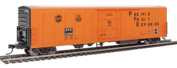 Walthers Mainline 57' Mechanical Reefer - Ready to Run -- Pacific Fruit Express(TM) #456888 (orange, black) - 910-3936
