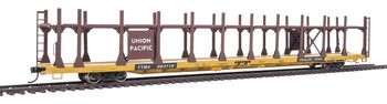 Walthers Mainline 89' Flatcar w/Bi-Level Open Auto Rack - Ready to Run -- Union Pacific(R) Rack, Trailer Train Flatcar TTBX #963118 - 910-8025