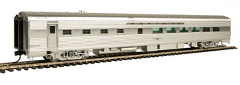 WalthersProto 85' Pullman Standard 36-Seat Diner - Ready to Run -- Santa Fe #61, Business Train (Real Metal Finish) - 920-13450