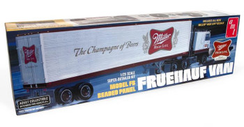 AMT Fruehauf 40' Semi Trailer (Miller Beer) 1:25 - AMT1234