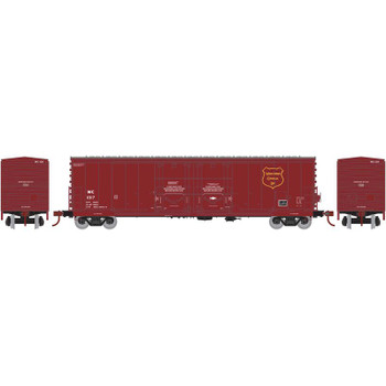 Athearn HO RTR 50' Evans DD Plug Box, WC #1017 - ATH67733