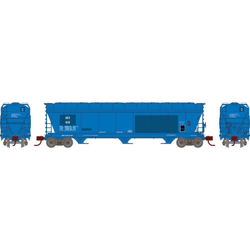 Athearn N ACF 4600 3-Bay CF Hopper, AEX-Ex GTW #410 - ATH8490