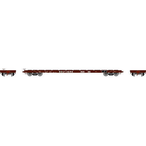 Athearn HO RTR 60' Flat Car, SOU #152166 - ATH97085