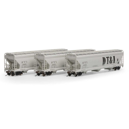 Athearn Genesis HO ACF 4600 3-Bay CF Hopper, DT&I #1 (3) - ATHG15856