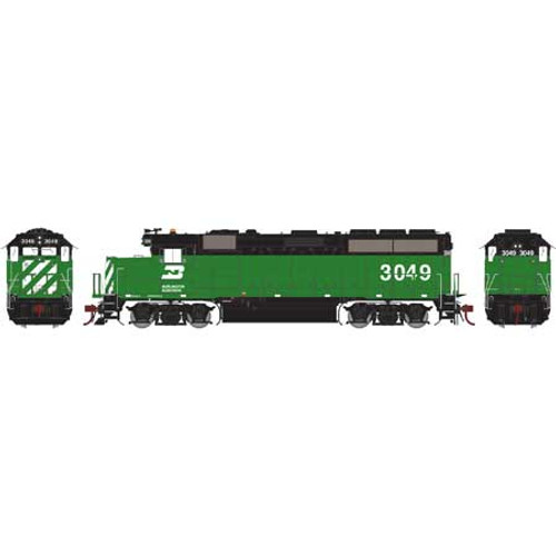 Athearn Genesis HO GP40-2, BN #3049 - ATHG65653