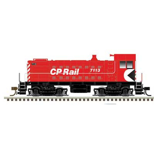 Atlas Alco S4 - LokSound and DCC - Master(R) Gold -- Canadian Pacific 7117 (red, black, white) - ATL10003832