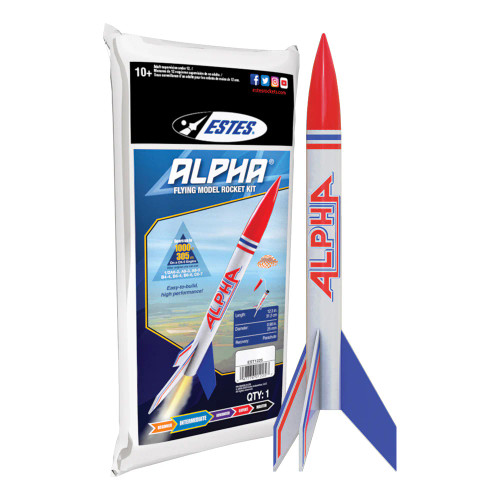 Estes Alpha Rocket Kit Skill Level 1 - EST1225