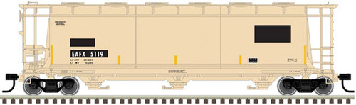 Atlas HO ACF 3-Bay Cylindrical Hopper, RL #5119 - ATL20005765