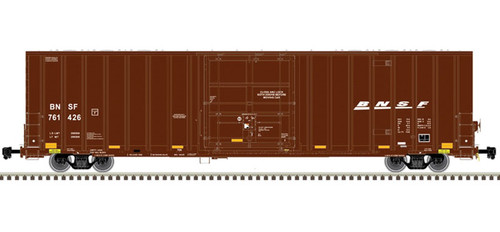 Atlas Gunderson 7538 Plug-Door Boxcar - Ready to Run - Master(R) -- BNSF 761410 (Boxcar Red, white, Wedge Logo) - ATL20005924