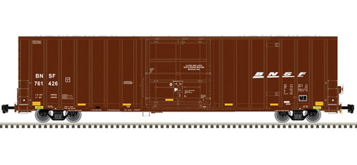 Atlas Gunderson 7538 Plug-Door Boxcar - Ready to Run - Master(R) -- BNSF 761499 (Boxcar Red, white, Wedge Logo) - ATL20005929