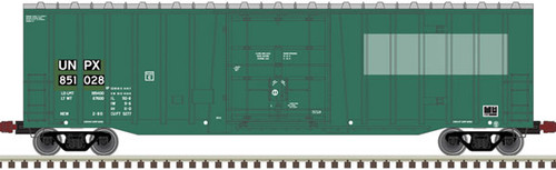 Atlas HO NSC 5277 50' Plug-Door Boxcar - Ready to Run -- UNPX 851010 (green, white) - ATL20006068