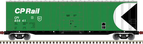 Atlas HO NSC 5111 50' Plug-Door Boxcar - Ready to Run -- Canadian Pacific 85594 (green, white, black, Multimark Logo) - ATL20006085