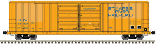 Atlas HO FMC 5503 52' Double-Door Boxcar - Ready to Run - Master(R) -- St. Maries River Railroad 52032 (orange) - ATL20006307