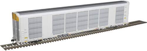 Atlas HO Gunderson Multi-Max Enclosed Auto Rack - Ready to Run -- TTX 698177, Rack G471 (white, red Logo) - ATL20006437