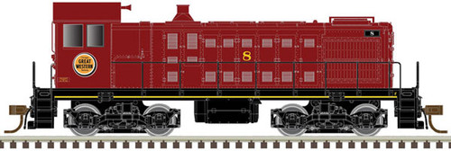 Atlas Alco S2 - Standard DC - Master Silver(R) -- Chicago Great Western 9 (maroon, black) - ATL40004674