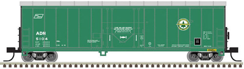 Atlas NACC 50' Smooth-Side RBL Insulated Boxcar - Ready to Run - Master(R) -- Ashley, Drew & Northern #5100 (green, black) - ATL50005140