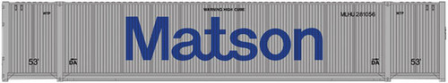 Atlas N 53' Container, Matson Set #1 (281104, 281076, 281056) - ATL50005220