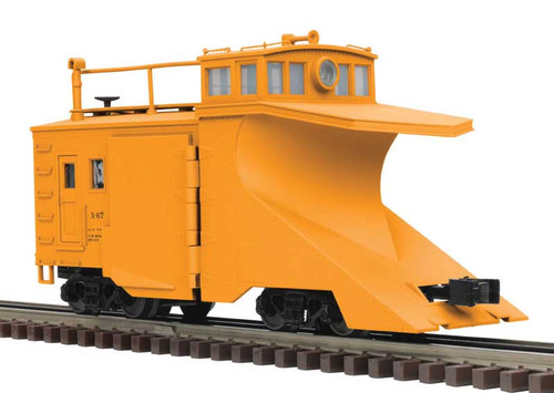Atlas O Russell Snow Plow - 3-Rail - Ready to Run - Premier(R) -- Denver & Rio Grande Western (orange, black) #70 - ATO30099752
