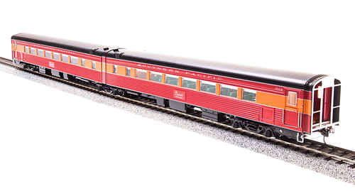 Broadway Limited 1572 SP Coast Daylight Passenger Car, Articulated Chair W #2474 / Chair M #2473 (2-Car Set) with Antenna, HO - BLI1572