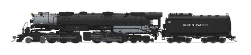 Broadway Limited UP Class Post-1947 CSA-2 Early 4-6-6-4 Challenger - Sound & DCC - Paragon4 -- Union Pacific #3815 (black, graphite; Integral Cast Cylinder Front Engine) - BLI4808