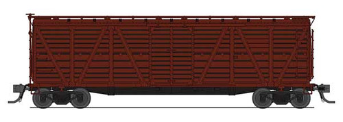 Broadway Limited K7A Stock Car, Unlettered, Red, Hog Sounds, HO - BLI5899