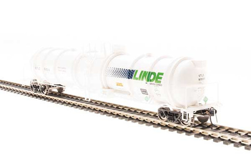 Broadway Limited Cryogenic Tank Car, Linde, Single Car , HO - BLI6325