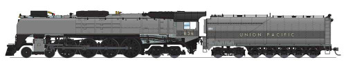 Broadway Limited HO 4-8-4 FEF-3 Paragon4, UP #836 - BLI6645