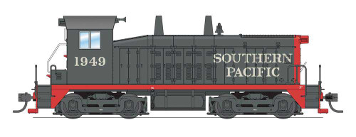 Broadway Limited EMD NW2 - Sound and DCC - Paragon4(TM) -- Southern Pacific 1949 (gray, red) - BLI6733
