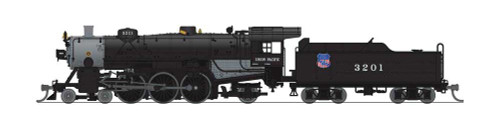Broadway Limited N, 4-6-2, Light Pacific, Overland, Paragon4 UP3201 - BLI6950