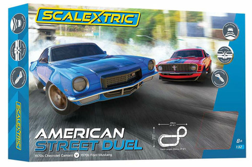 Scalextric AMERICAN STREET DUEL SET - C1429T