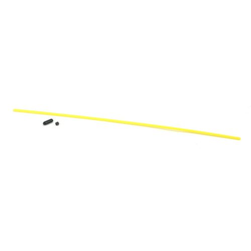 Dubro Antenna Tube with Cap, Yellow - DUB2337