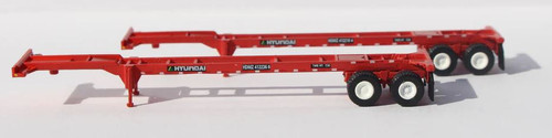 Jacksonville Terminal N HYUNDAI 40' RED CHASSIS - JTC142015