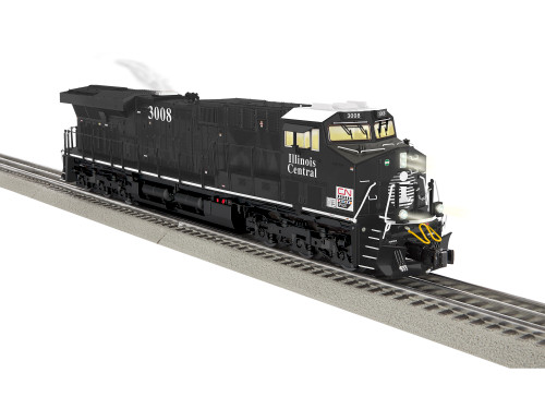 Lionel O Legacy Diesel ES44AC IL Central Heritage #3008 - LNL2233471