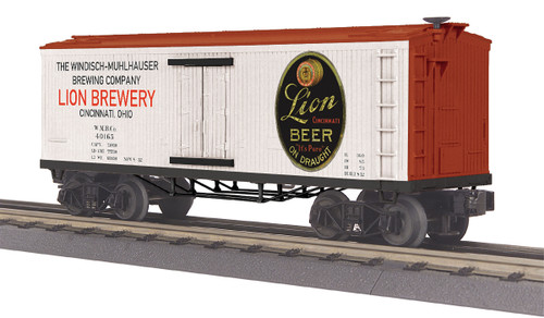 MTH - Mikes Train House Lion Beer 19th Century Reefer Car - MTH3078217