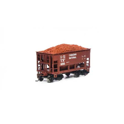 Roundhouse HO 24' Ribbed Ore Car w/Load, CN #123069 - RND87154
