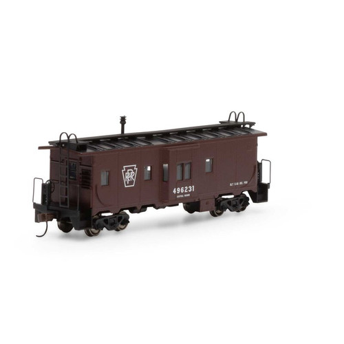 Roundhouse HO Bay Window Caboose, PRR #496231 - RND90184