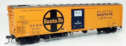 Rapido Trains HO SF RR-56 Mechanical Reefer: SF All The Way - RPI156006A