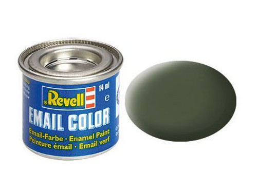 Revell of Germany 14ml Enamel Bronze Green Mat Tinlets - RVL32165