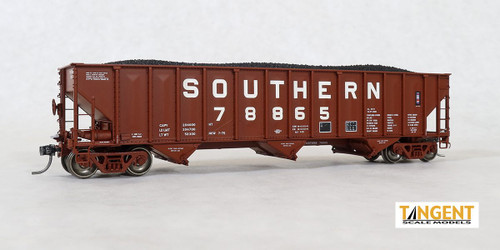 Tangent Scale Models SOU "Brown Delivery 1975+" PS 3526 100T Triple Coal Hopper - 78856 - TAN24210-12